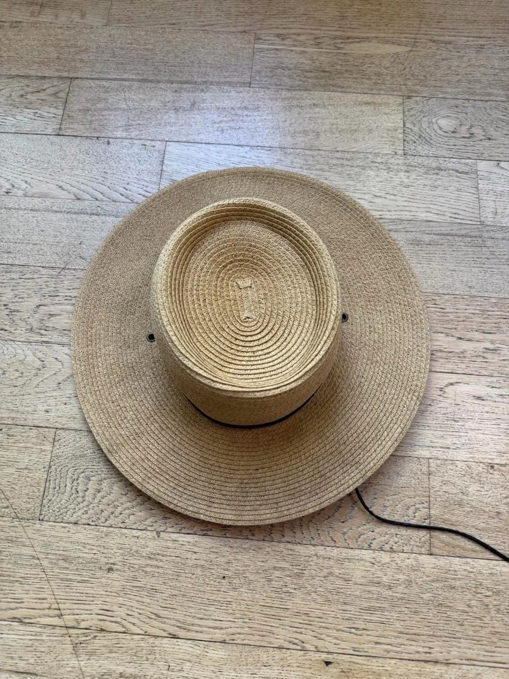 Women’s Straw Sun Hat - Natural Beige